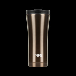 Kubek termiczny TEESA 500ml dark brown