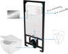 Zestaw WC podtynkowy 6 w 1 (CDZS6ZPW) - Deante