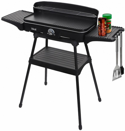 ELDOM GRILL ELEKTRYCZNY WOLNOSTOJĄCY 2W1
