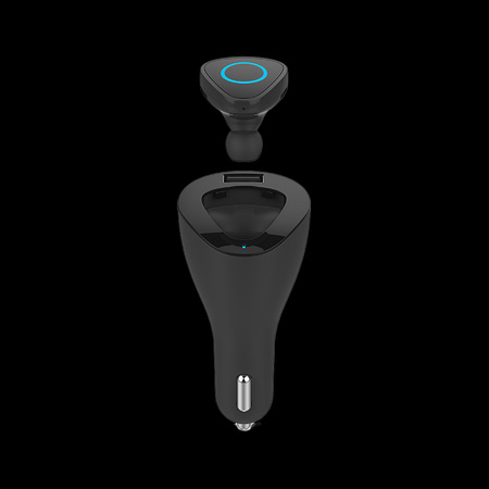 Słuchawka Bluetooth z ładowarką samochodową Kruger&Matz Traveler K1