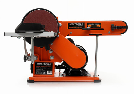 SZLIFIERKA STOŁOWA TAŚMOWO TALERZOWA 600W KD1730 - KRAFT&DELE
