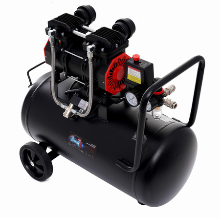 KOMPRESOR BEZOLEJOWY 50L KD1386 - KRAFT&DELE