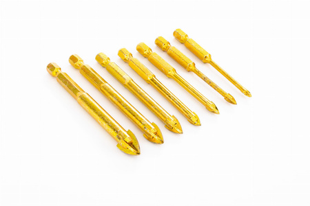 Wiertła do szkła z węglika wolframu 7szt. KD11250 - KRAFT&DELE