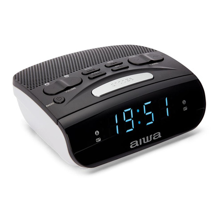 Radiobudzik AIWA CR-15 LED czarny (8435256896886) - AIWA