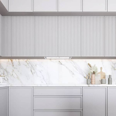 Okap kuchenny Saredo 60.1 White + Turbina TW 3.1 GLOBALO