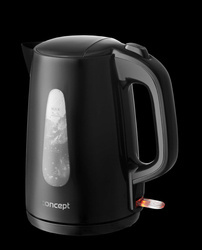 Czajnik elektryczny plastikowy 1,7 l, czarny RK2381