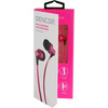 Słuchawki SEP 300 MIC PINK  MET EARPHONES SENCOR