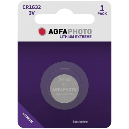 Bateria AgfaPhoto CR1632 bl./1szt