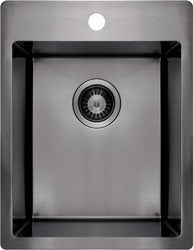 Zlewozmywak stalowy 1-komorowy (ZPO D10E) - Deante