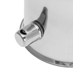 Garnek do mleka z pokrywką 1l, stal Kinghof KH-3110