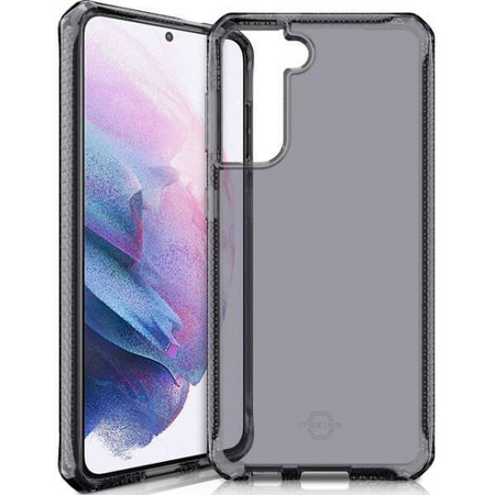 ITSKINS Etui Spectrum Clear Samsung Galaxy S21+ 4G/5G czarne (GSETITS00032N0) - ITSKINS