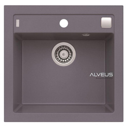 ALVEUS FORMIC 20 zlewozmywak granitowy steel (4402004)