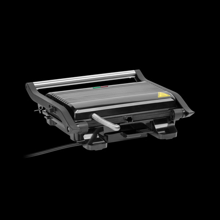 Panini grill TEESA, toster, opiekacz, 1000W, 3 pozycje