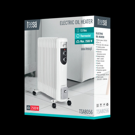 Grzejnik olejowy Teesa 2500W- 13 żeberek