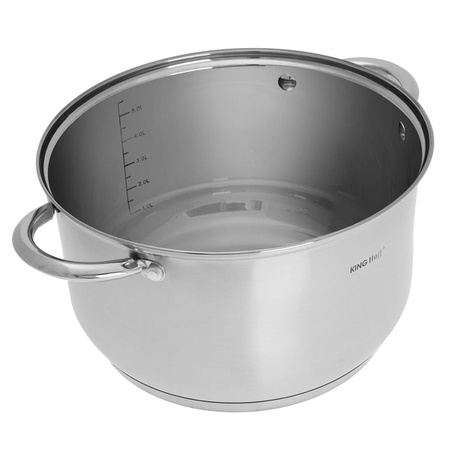 Zestaw garnków 10 elementów, stal Ø16,16,18,20,24 Kingh KH-4449