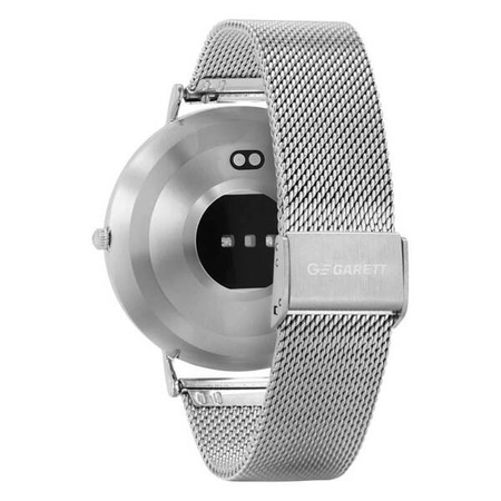 GARETT Smartwatch Verona srebrny stalowy (5904238484500) - Garett