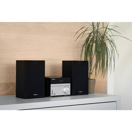 Mikrowieża SMC 4600DBR MICROSYSTEM with BT SENCOR