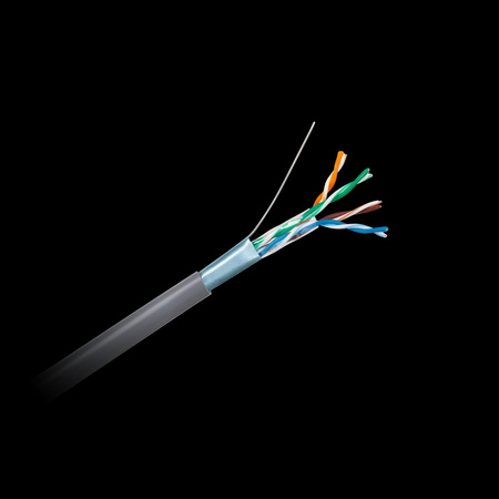 Kabel komputerowy miedziany FTP Cat5e CABLETECH