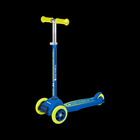 Hulajnoga trójkołowa REBEL KIDS WHEELS YELLOW