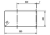 Zlewozmywak STONE 60 B-TG ONYKS TEKA