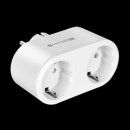 Gniazdo podwójne WiFi Kruger&Matz Connect P5 Tuya