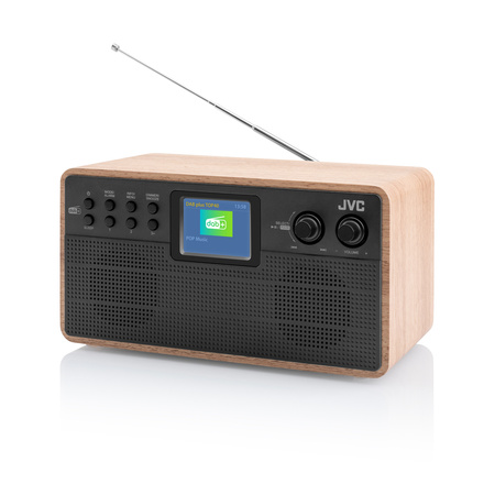 JVC radio DAB+ RA-E731B DAB, drewno (RTV_JVC_00040) - JVC