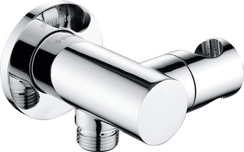 Przyłącze kątowe okrągłe z uchwytem na słuchawkę (NAC 057K) - Deante