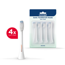 Końcówka szczoteczki do zębów PERFECT SMILE ZK500x, Soft Clean, 4 szt, biała ZK0052