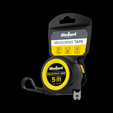 Miara zwijana stalowa 5m 25mm