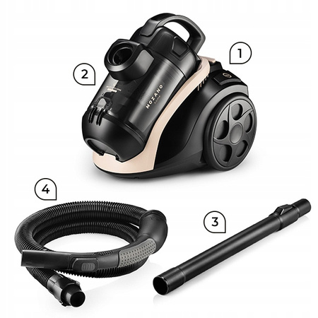 Odkurzacz Bezworkowy Mozano Smart Cyclonic 4000 W Beżowy