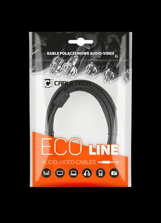 Kabel jack 3.5 wtyk-gniazdo 3.0m Cabletech Eco-Line