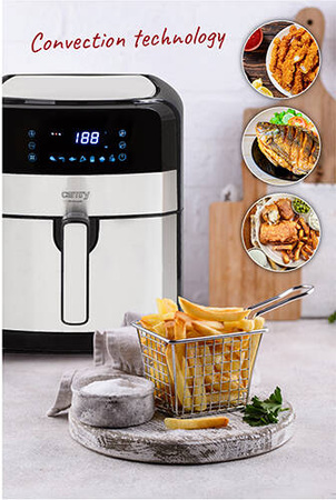 Frytkownica beztłuszczowa - 9 programów 5,0 L - Airfryer   CR 6311