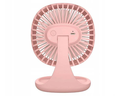 BASEUS Wentylator biurkowy Pudding - Shaped Fan (CXBD-04) Pink