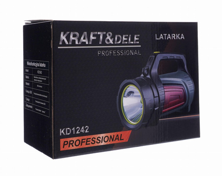 Latarka akumulatorowa KD1242 - KRAFT&DELE