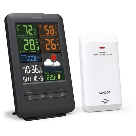 Stacja meteorologiczna SWS 7300 Stacje pogodowe SENCOR