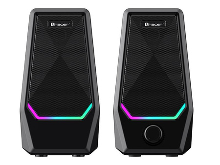 Głośniki TRACER 2.0 Loop 2 RGB USB