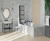 Bateria wannowa 4-otworowa z zestawem prysznicowym (BQT N14D) - Deante
