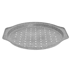 Forma, blacha do pizzy, szary marmurek Ø31cm Klausber KB-7496