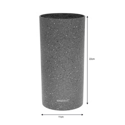 Blok na noże 11x22cm, szary marmurek Kinghof KH-1249