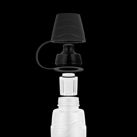 Butelka filtrująca TEESA PURE WATER BLACK