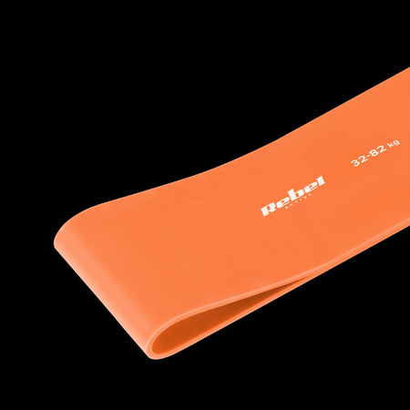 Guma do ćwiczeń TPE - Power Band PT-7, pomarańczowa 32-82 kg REBEL ACTIVE