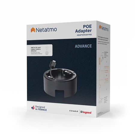 Akcesorium PoE Netatmo NPC-POE-B Czarne