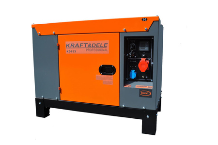 Agregat prądotwórczy DIESEL 14/15,5kW KD153 - KRAFT&DELE