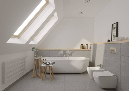 Zestaw WC podtynkowy 6 w 1 (CDZS6ZPW) - Deante
