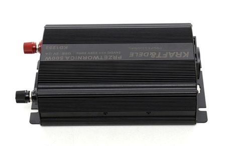 Przetwornica samochodowa 350W 12/24V - 230V - KRAFT&DELE