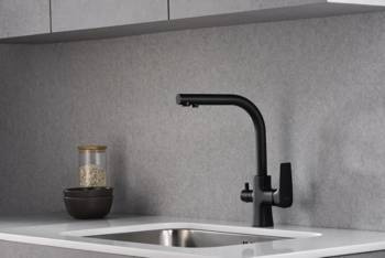 Tivoli - czarny mat Blue Water