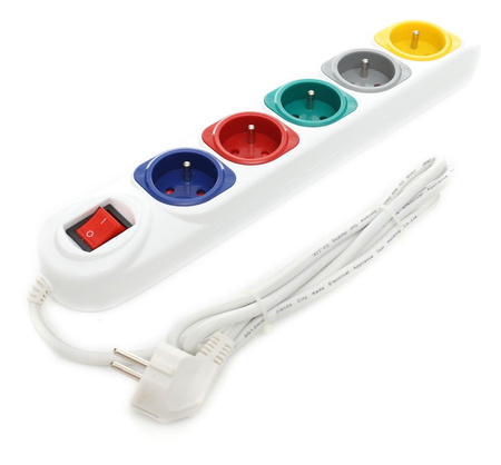 Przedłużacz 3m 5gniazd KD4009 - KRAFT&DELE