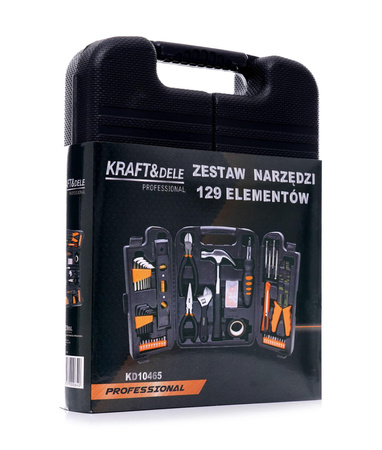 Zestaw narzędzi 129el. KD10465 - KRAFT&DELE