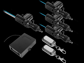 Samochodowy zamek centralny 3+1 piloty