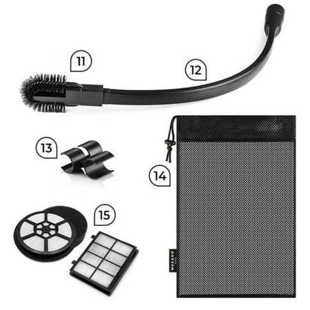 Odkurzacz bezworkowy Mozano Max Cyclonic 4000W Szary
